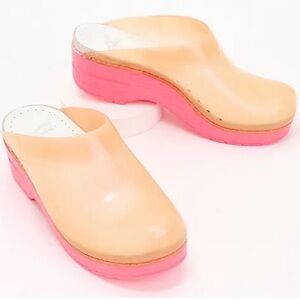 Dansko Sonja Translucent clogs Coral